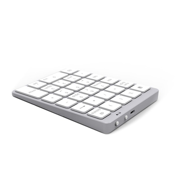 Trådløst numerisk tastatur K354 hvid
