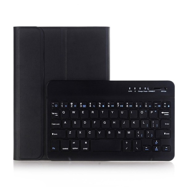 Trådløst tastatur med etui sort