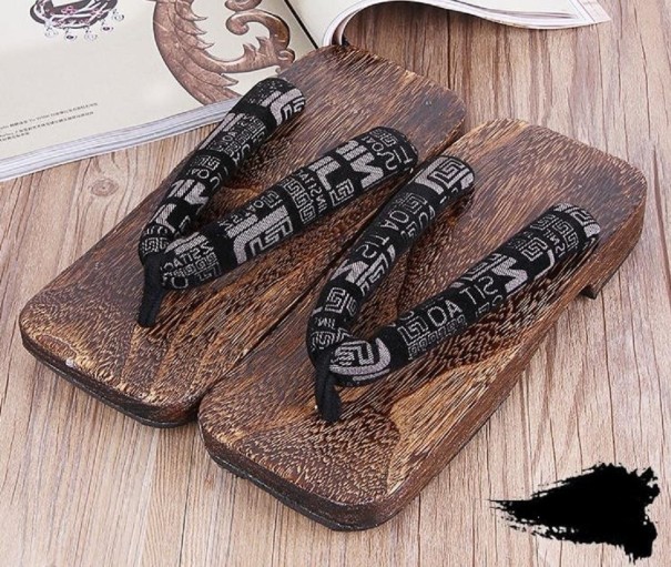 Träflipflops för män 44 8