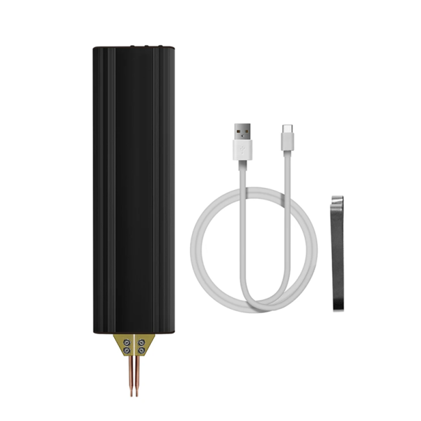 Tragbare Handpunktschweißmaschine für Lithium-Batterien 18650 25,1 x 5,8 x 2,5 cm DIY-Werkzeug mit einer Laufzeit von 2,5 h für Heimwerker und Reparaturen 1