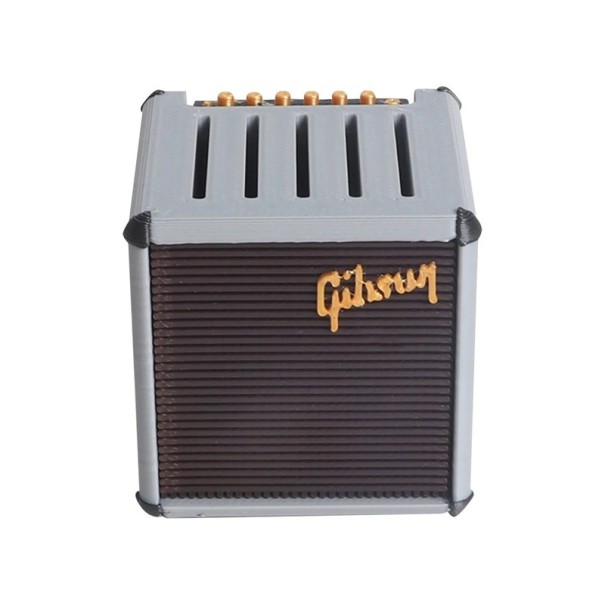 Tragbarer 3D-Plektrenhalter mit großer Kapazität, wasserdicht und staubdicht, Organizer für Gitarrenzubehör, neutrale Farben grau