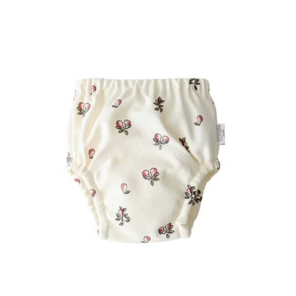 Trainingshosen aus Baumwolle, 11–15 kg, Birnenmuster, waschbare Stoffwindeln, wasserdichte Unterwäsche für Kinder, wiederverwendbar 1