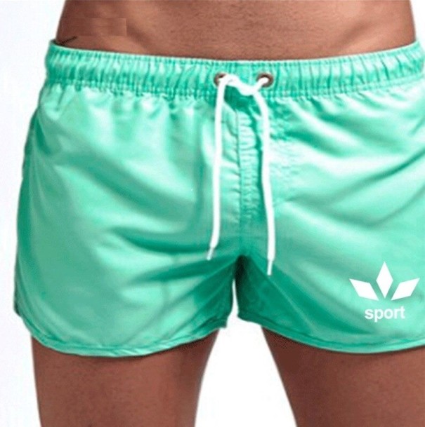 Traje de baño para hombre F1010 verde claro XS