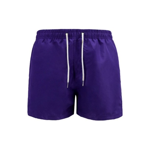Traje de baño para hombre F940 morado M