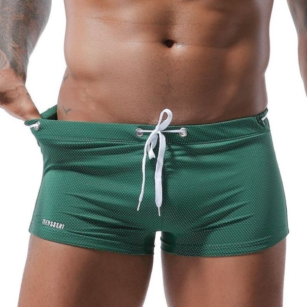 Traje de baño para hombre F953 verde oscuro M