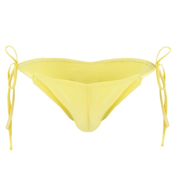 Traje de baño para hombre F992 amarillo