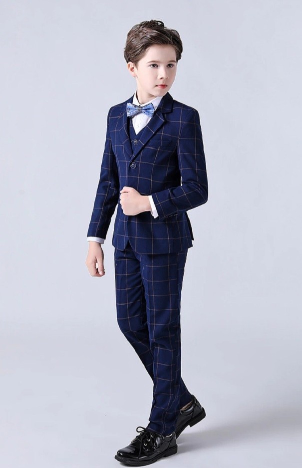 Traje de cuadros para niño B1323 10 A