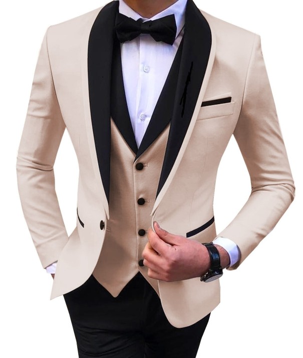 Traje de hombre F323 beige XXS