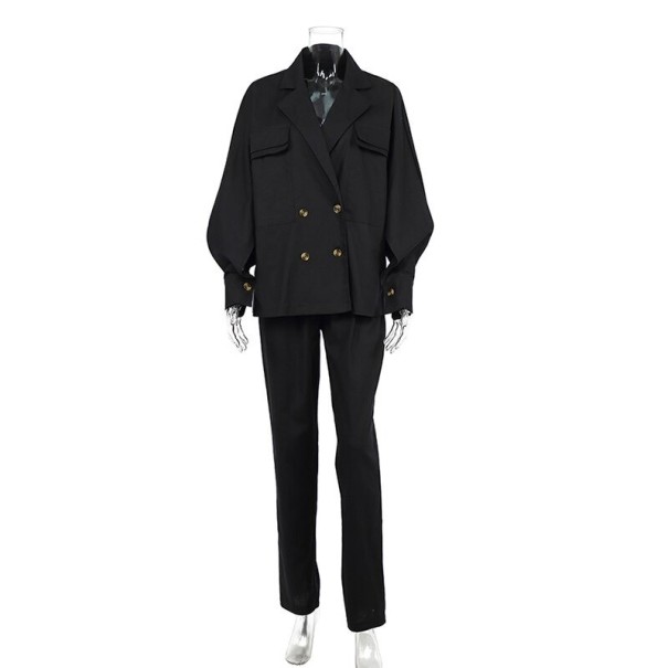 Traje de mujer P1552 negro L