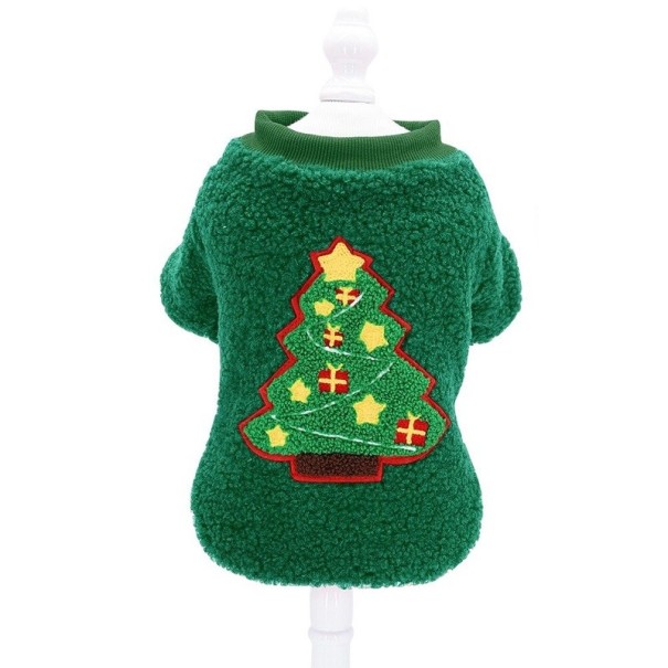 Traje navideño para perro Z322 S 2