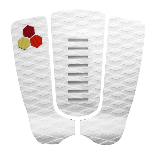 Traktiopohja surffilaudalle 32x30 cm 3-osainen EVA vaahto värillinen timanttikuvio liukastumaton peräpohja voimakkaasti liimaava grip-lauta valkoinen