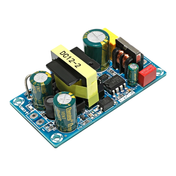 Transformador redutor AC110-220V para DC 12V 2A Adaptador de alimentação pequeno Fonte de tensão universal Dimensões compactas 3,65x7,0x2,3 cm 1