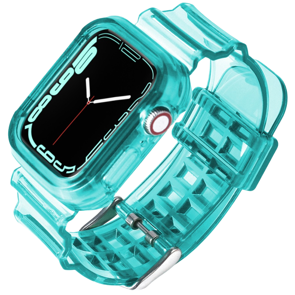 Transparante siliconen band voor Apple Watch 38 / 40 / 41 mm