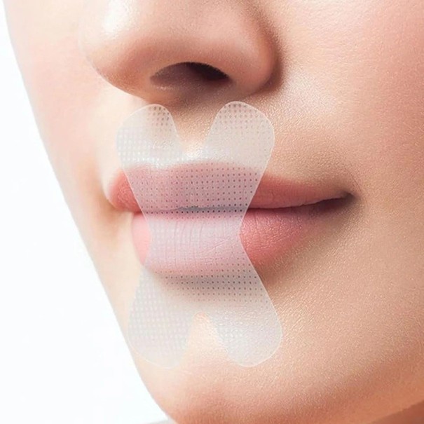 Transparante X-vormige anti-snurk mondtape 360 stuks Neusademhaling Verbetert de slaap Vermindert een droge mond &#39;s nachts 1