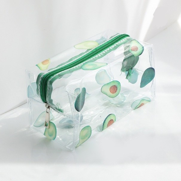 Transparent kosmetikväska 18 x 10 cm 1
