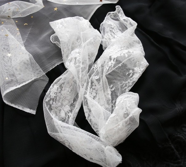 Transparente Damensocken weiß