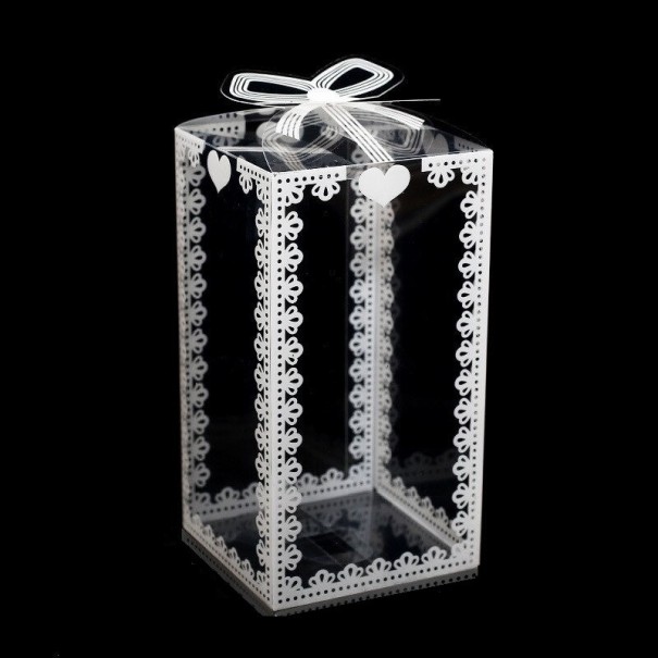 Transparente Geschenkbox 20 Stk XL
