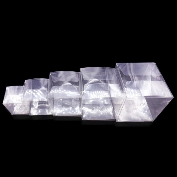 Transparente Geschenkbox 50 Stk L