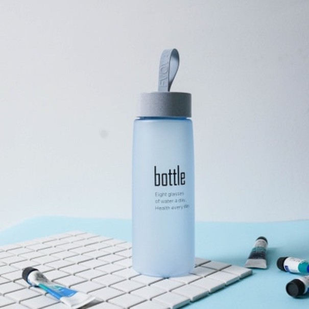 Travel Bottle with Inscription C171 blue