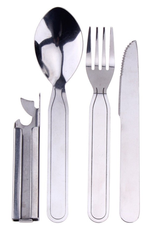Travel Table Cutlery 4 in 1 1