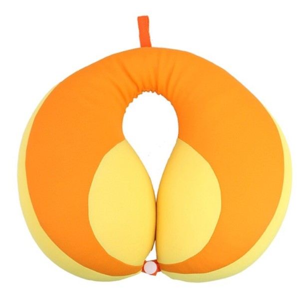 Travesseiro de viagem para crianças laranja