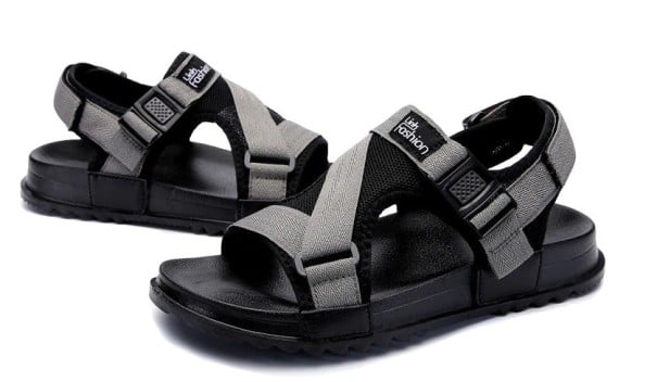 Trekkingsandalen voor heren grijs 46