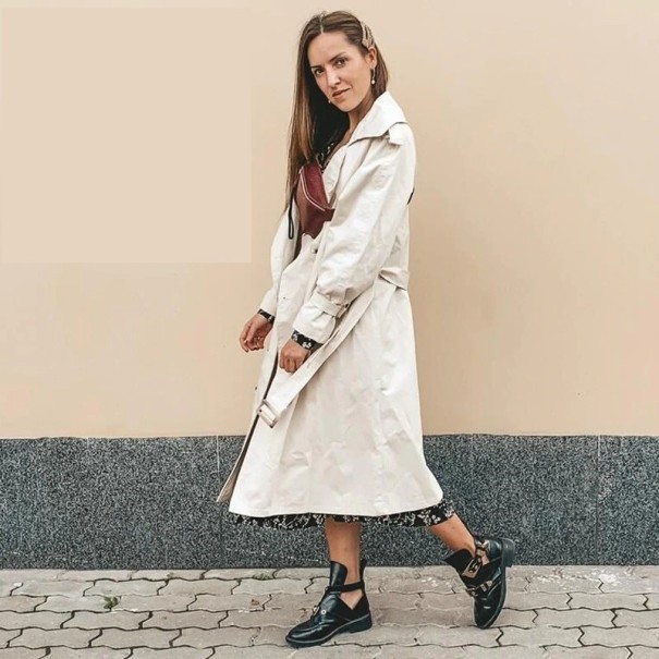 Trenchcoat för kvinnor A1870