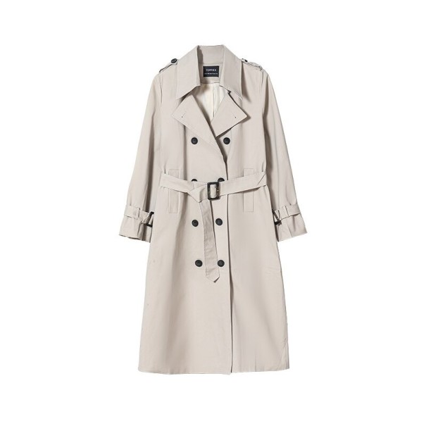 Trenchcoat för kvinnor P1330 beige M