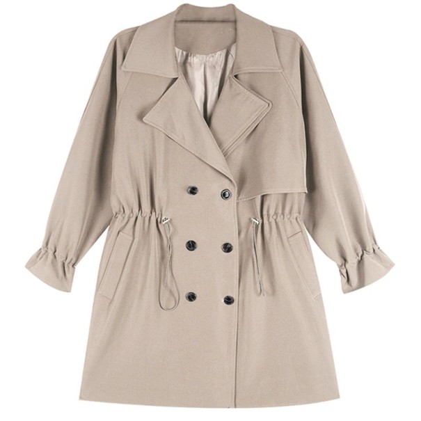 Trenchcoat för kvinnor P2349 beige M