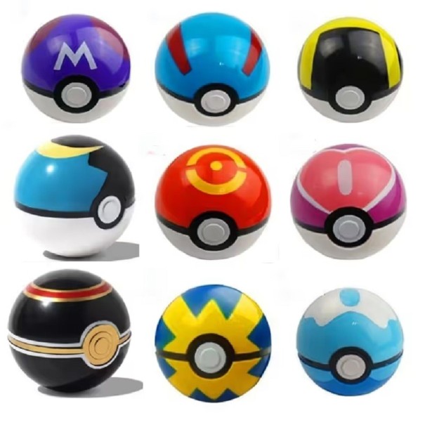 Trendig Pokéball med slumpmässiga Pokémon