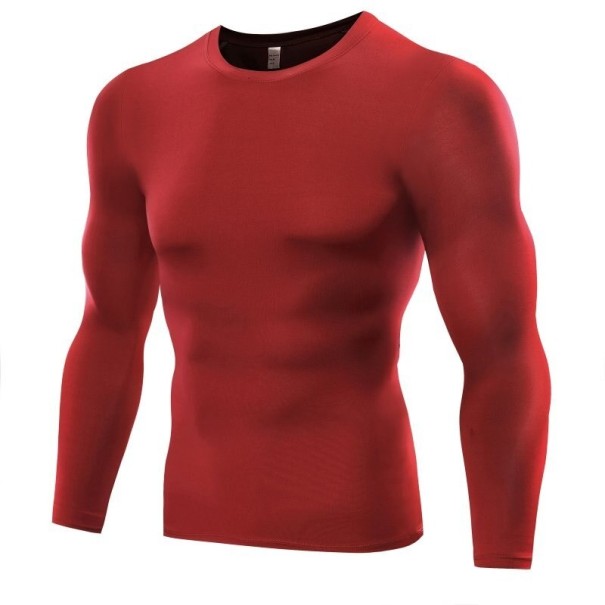 Tricou bărbătesc de compresie F1766 roșu XL