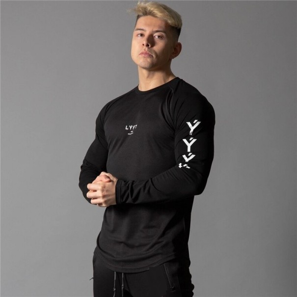 Tricou bărbătesc de compresie F1792 negru L