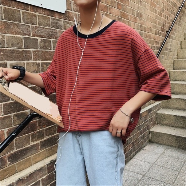 Tricou bărbați T2129 burgundia M