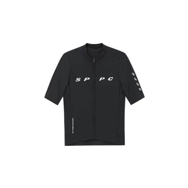 Tricou de ciclism bărbați ușor cu mânecă scurtă și fermoar, 3 buzunare la spate și buzunar lateral, pentru ciclism, sport și activități recreative roșu M