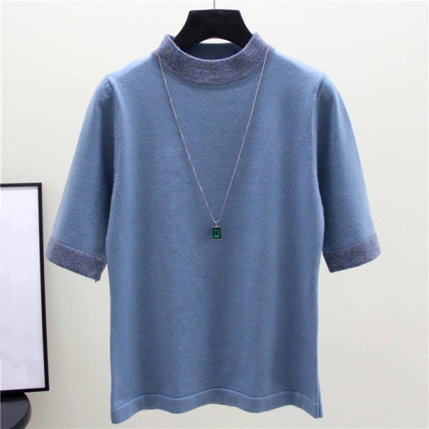 Tricou de damă A959 albastru XL