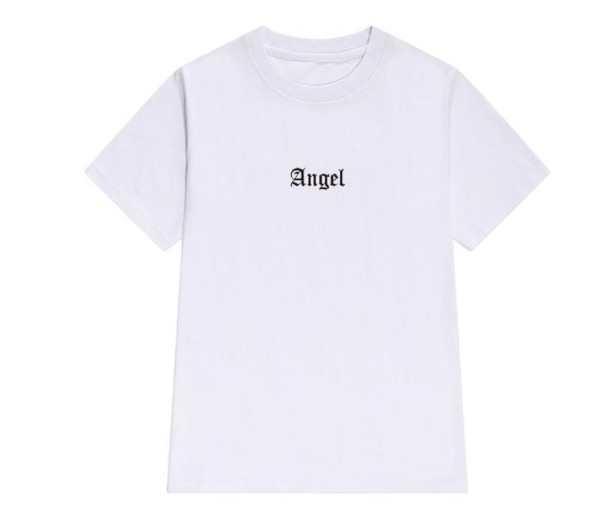 Tricou de damă Angel alb XXL