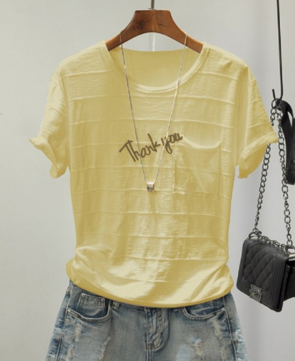 Tricou de damă cu buzunar A1233 3XL 5