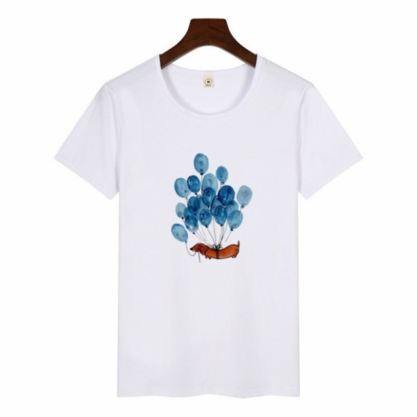 Tricou de damă cu câine XL 5