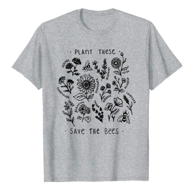 Tricou de damă cu flori A221 L 7