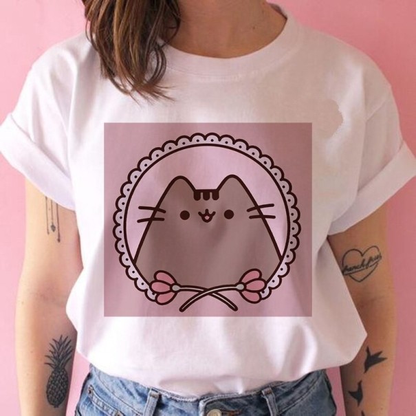 Tricou de damă cu imprimeu A218 XS 3