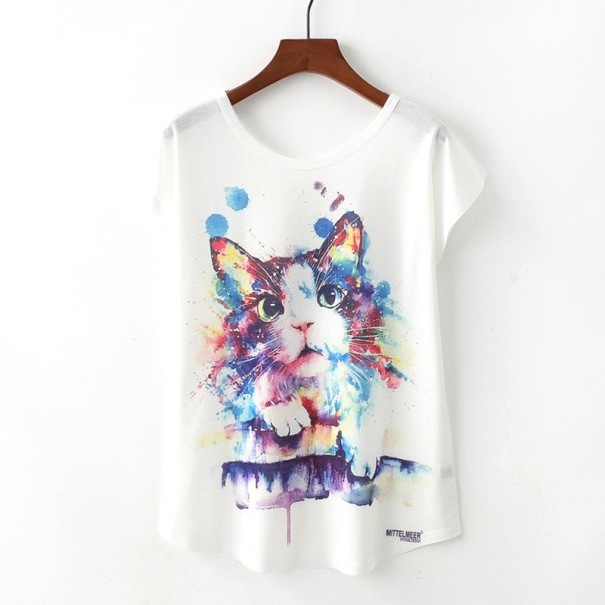 Tricou de damă cu imprimeu A72 M 8