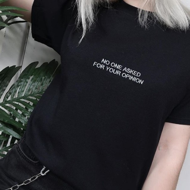 Tricou de damă cu imprimeu amuzant A1361 XS