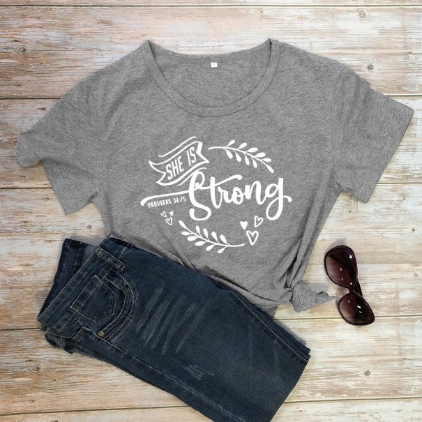 Tricou de damă cu imprimeu B395 L 4