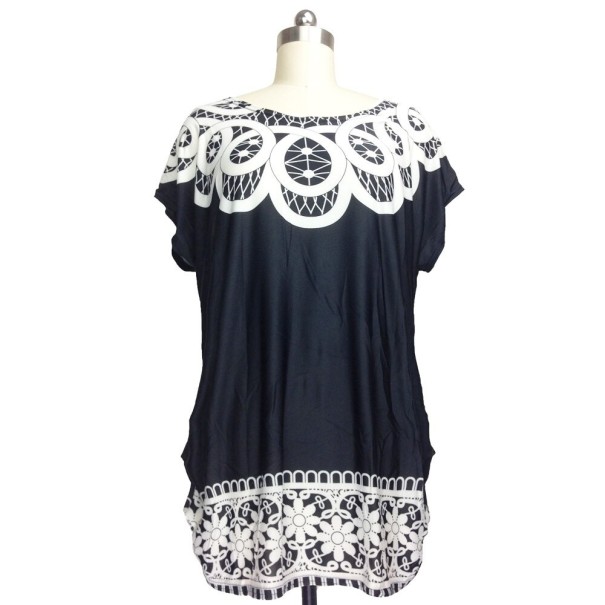 Tricou de dama plus size cu imprimeu L 6