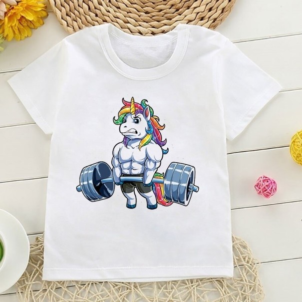 Tricou de fată cu unicorn B1499 9 F