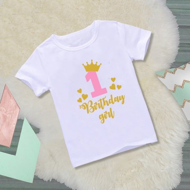 Tricou de ziua de naștere a fetei B1502 4 A