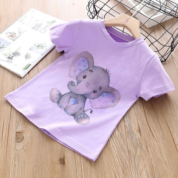 Tricou fetita cu animal B1646 6 U