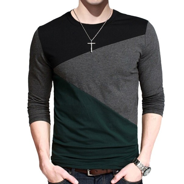 Tricou pentru bărbați cu mâneci lungi T2157 M 2