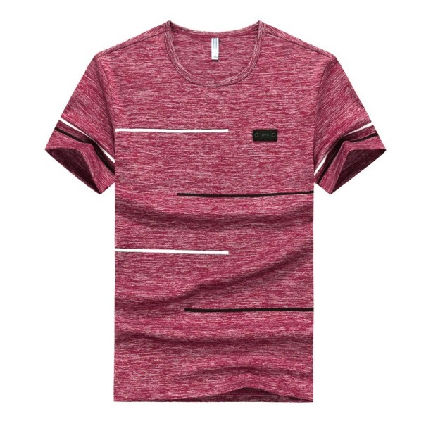 Tricou pentru bărbați T2073 burgundy XXL