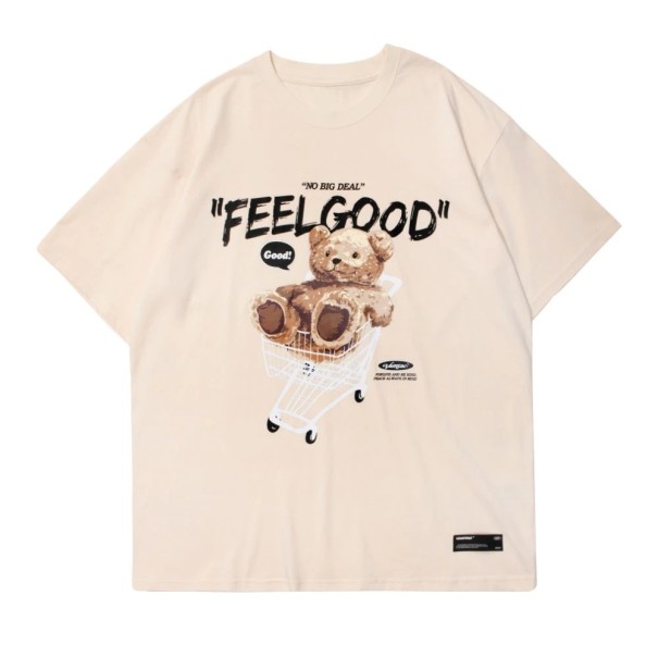 Tricou pentru bărbați T2090 bej S